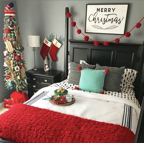 20 Modern Christmas Bedroom Decoration Ideas The Architecture Designs