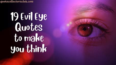 19 Evil Eye Quotes To Make You Think Quote Collectors Club