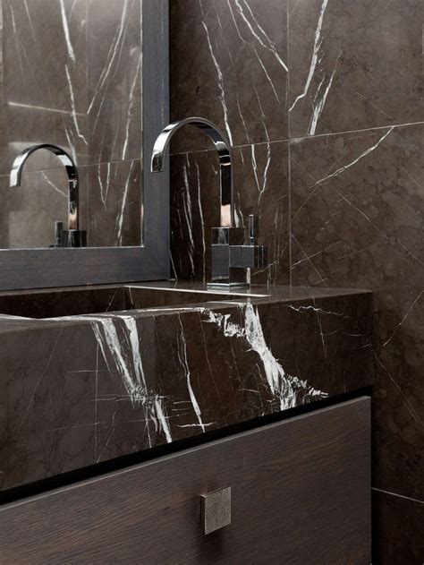 48 Stunning Black Marble Bathroom Design Ideas Buildehome Ванная