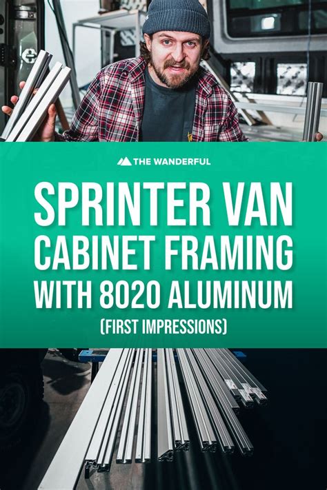 Diy Sprinter Van Building An 8020 Upper Cabinet