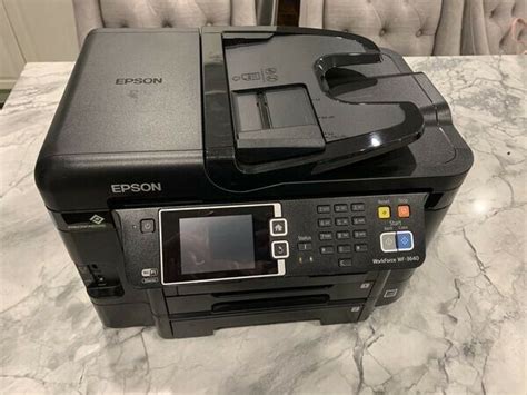 Epson Workforce Wf 3640 All In One Printer For Sale Online Ebay