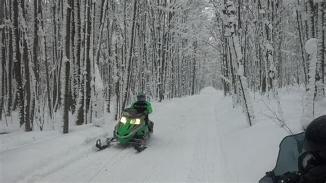 Why Is Snowmobiling In Michigan The Most Popular Winter Activity