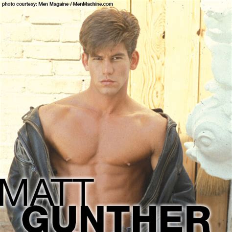 Matt Gunther Gay Porn Star PornStar Today