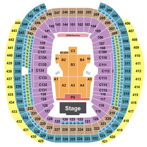 Allegiant Stadium Tickets And Seating Chart Etc