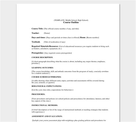 It consists of a list of steps. Key Word Outline / Download Technical Report Outline Template Word Format for Free | Page 7 ...