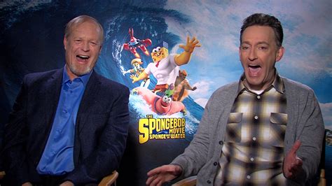 Exclusive Interview Tom Kenny And Bill Fagerbakke On The Spongebob Movie Sponge Out Of Water