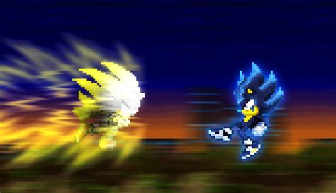 True Hyper Sonic Vs Supreme Seelkadoom By Bedehel On Deviantart In