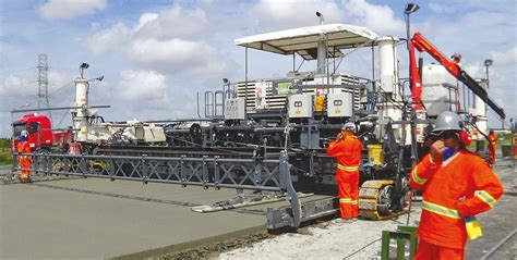 wirtgen slipform paver works in brazil road contract world highways