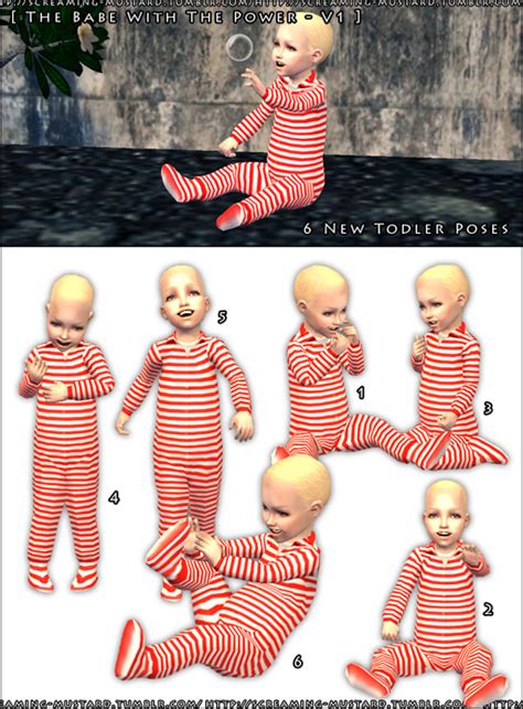 Mod The Sims Request The Babe With The Power V1 6 New Toddler