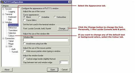 Configuring Putty A Step By Step Guide
