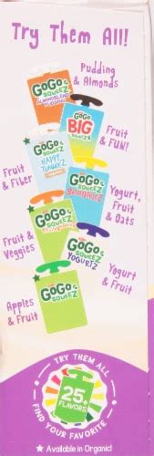 Gogo Squeez® Almond Blend Vanilla Pudding 4 Ct 3 Oz King Soopers
