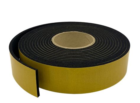 Expanded Neoprene Self Adhesive Sponge Strip 50mm X 5mm