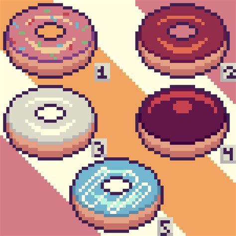 Pixilart Select A Donut By Diaz 344