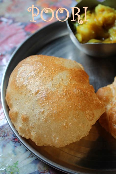 The Perfectly Puffed Poori Puri Recipe Deep Fried Indian Bread