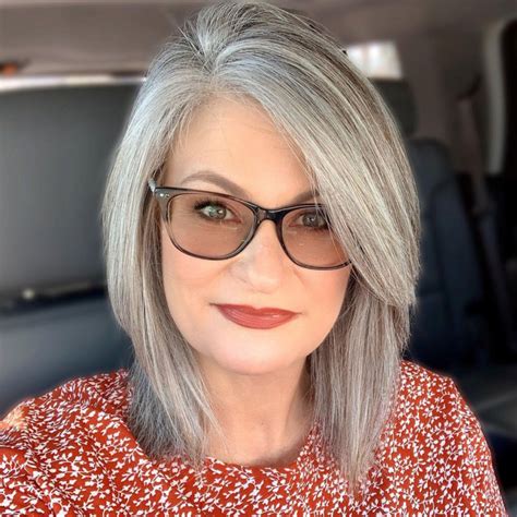 33 Beautiful Grey Hairstyles For All Lengths Grey Hair Inspiration