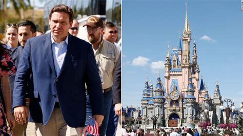 Florida Gov Desantis Eyes State Takeover Of Disneys Special District