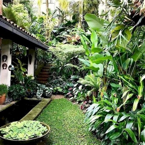 30 Amazing And Beautiful Tropical Garden Ideas 18 Gardenideazcom