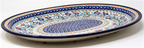 Polish Pottery Large Serving Platter Serving Polish Pottery Market