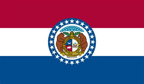 Missouri Vlajky štátov Usa