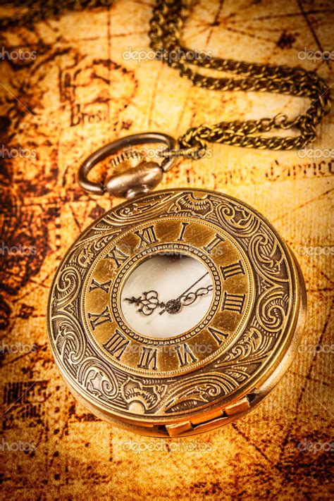 Vintage Pocket Watch Stock Photo By ©cookelma 35109753