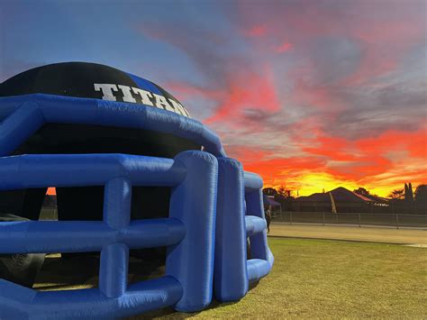 Frontier High School On Twitter As Day Turns Into Night Here Come The Titans ⚫️🔵⬆️ T