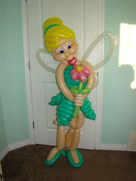 Tinkerbell Balloon 2013 Made For A 2013 Birthday Party By Edmonton