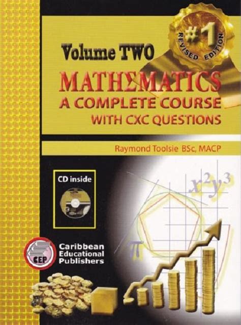 Mathematics A Complete Course Volume 2 With Cxc Questions By R Too
