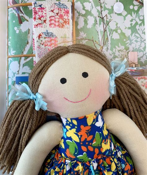 Smiling Baby First Doll Happy Cloth Doll Handmade By Etsy Cloth