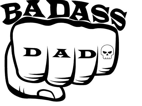 Bad Ass Dad Svg Dlc Etsy