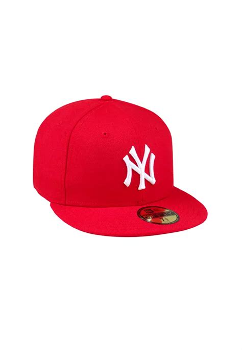 Buy New Era New York Yankees Mlb Ac Perf Scarlet 59fifty Fitted Cap