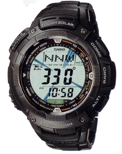 In the timekeeping mode, hold down a until the seconds start to flash, which indicates the setting screen. How to set time on Casio ProTrek PRG-80 / 2894