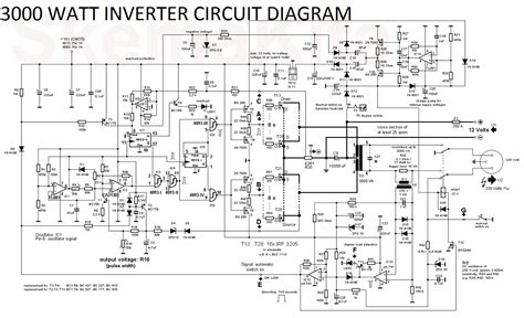 15 Watt Inverter Circuit Diagram
