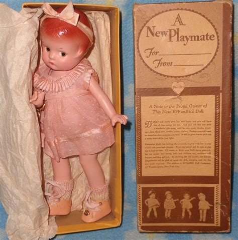 effanbee factory patsyette composition doll w box ~ t giving from… dolls effanbee dolls