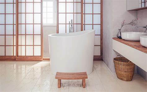 Aquatica True Ofuro Mini Freestanding Stone Japanese Soaking Tub