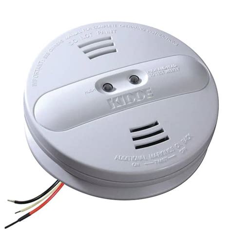 Kidde Firex Hardwired Smoke Detector With Ionization And Photoelectric