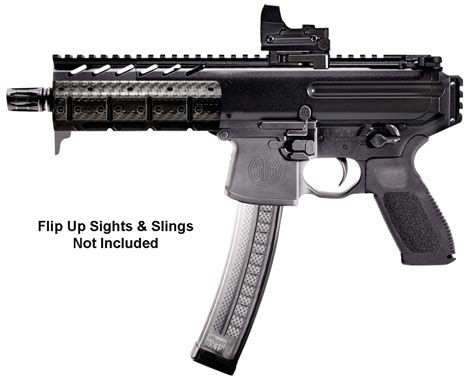 Sig Sauer MPXP9KM MPX P9 Pistol Semi Automatic 9mm 8 30 1 Black