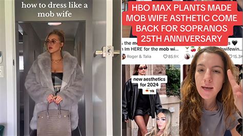 Is The Soprano’s Anniversary Behind The ‘mob Wife Aesthetic’ Taking Over Social Media Fox News