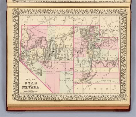 Utah Nevada David Rumsey Historical Map Collection