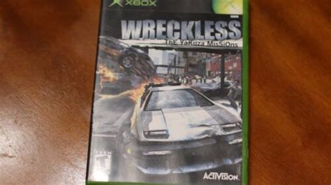 Wreckless The Yakuza Missions Microsoft Xbox 2002 47875803275 Ebay
