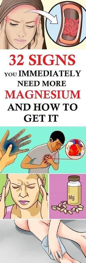 here are 32 signs that show you have a magnesium deficiency health and wellness health tips