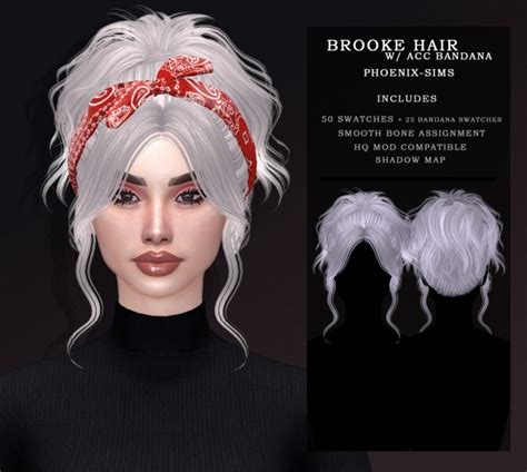 Sims 4 Cc Bandana Hair