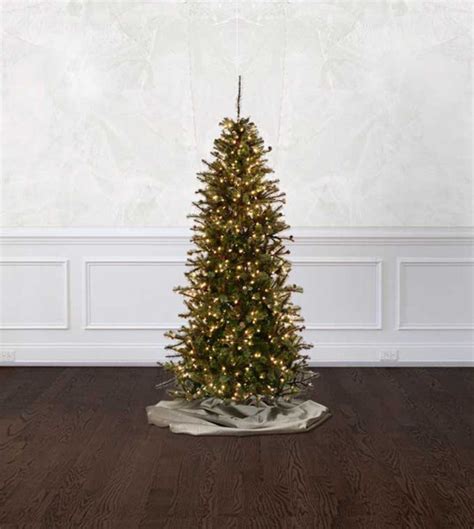 Slim Rustic Pine Artificial Christmas Tree Treetime