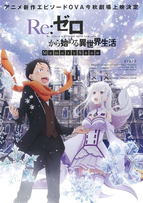 Rezero Kara Hajimeru Isekai Seikatsu Memory Snow Cercle Destudis