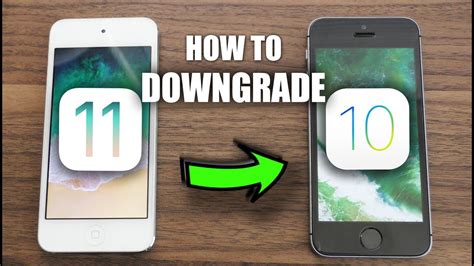 How To Downgrade Ios 11 Back To Ios 10 Youtube