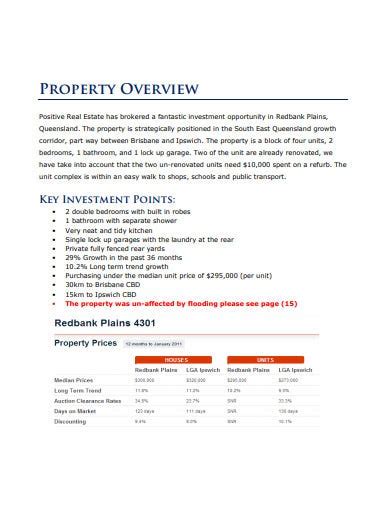 10 Property Investment Report Templates In Pdf Doc