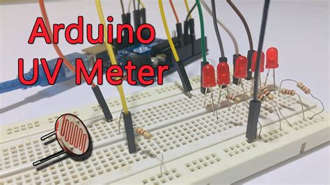 Uv Led Meter With Arduino Youtube