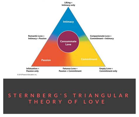 Infographic Sternbergs Triangular Theory Of Love Source My