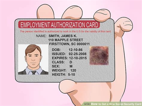 how to get a new social security card with pictures wikihow