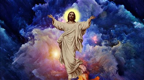 Jesus En El Medio Del Cielo Jesus Fondo De Pantalla Hd Peakpx