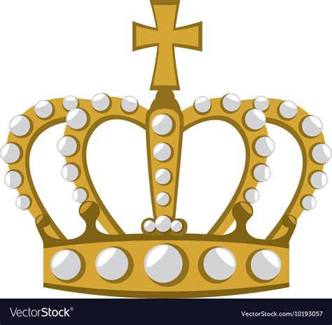 Royal Crown London Icon Graphic Royalty Free Vector Image